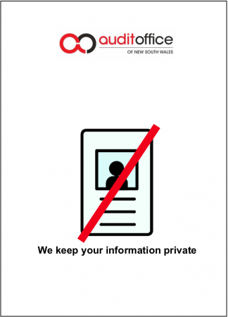 We keep your information private.