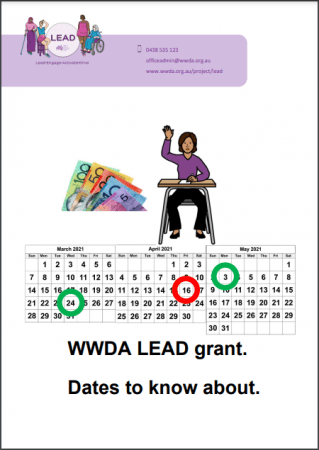 Dates to know about WWDA