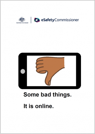 What is online abuse fact sheet Easy Read