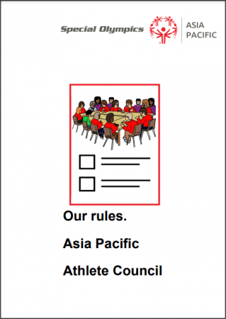 SOAP Asia Pacific Athlete Council Our rules Easy English