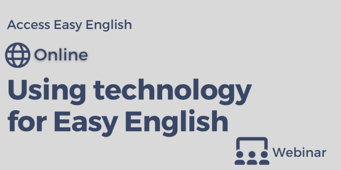 webinar Using Technology for Easy English